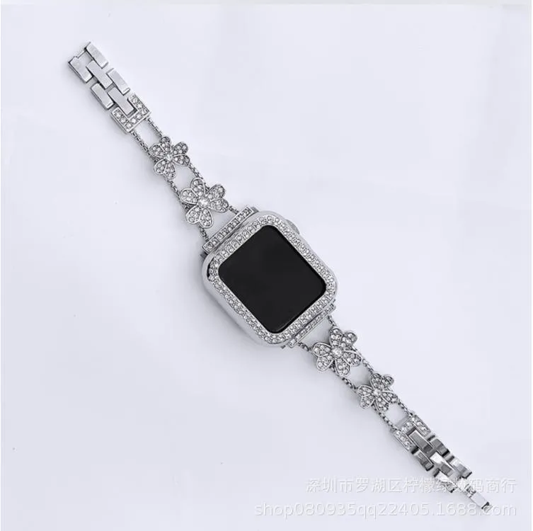 Simple And Creative Metal Diamond Strap
