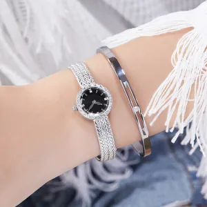 Simple Retro Special Interest Light Luxury Small Gold Women's Watch 