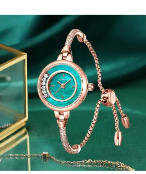 Small Green Table Simple Elegant Circular Female 