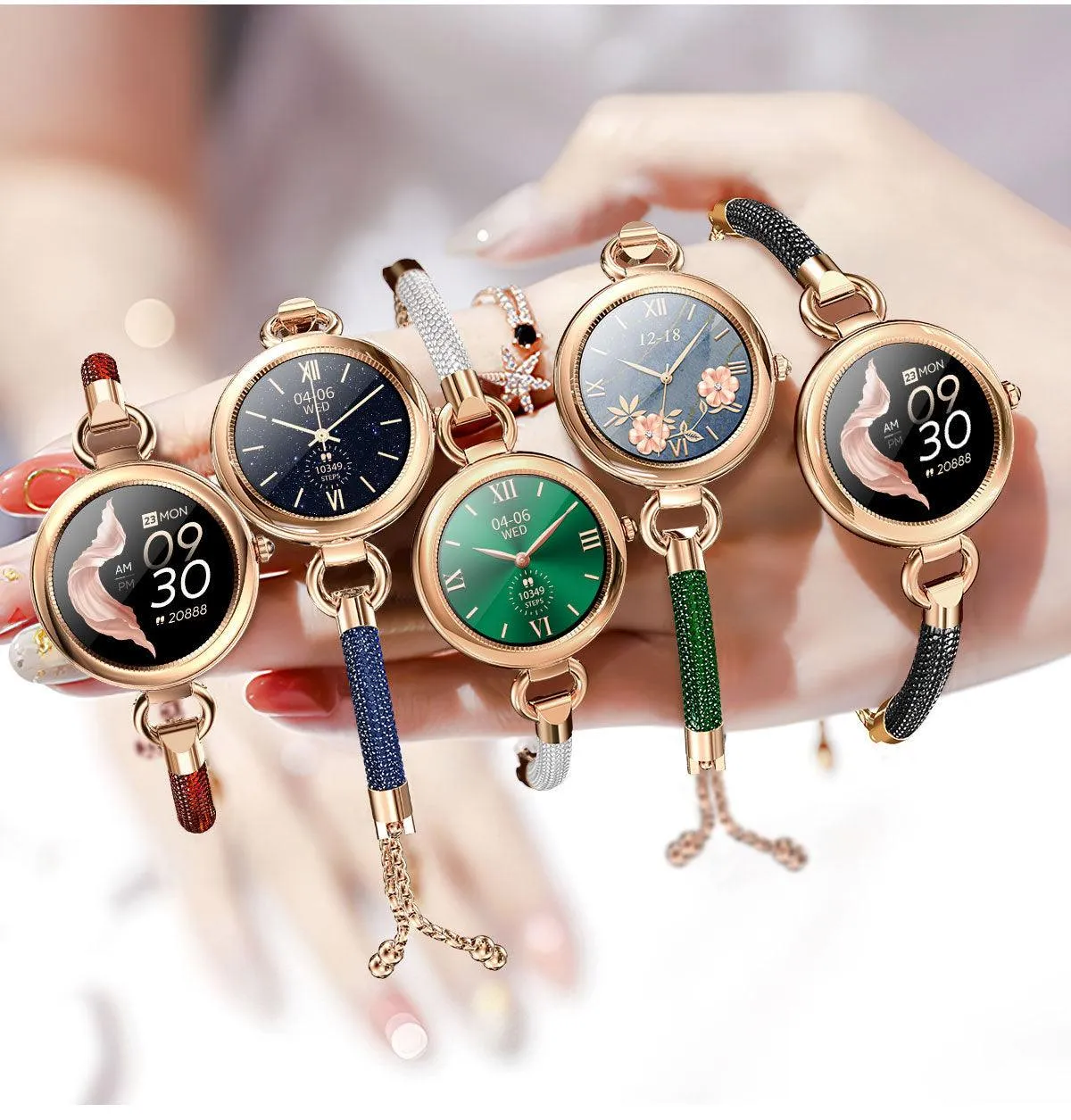 Smart Watch Heart Rate Physiological Cycle Monitoring Fashion 