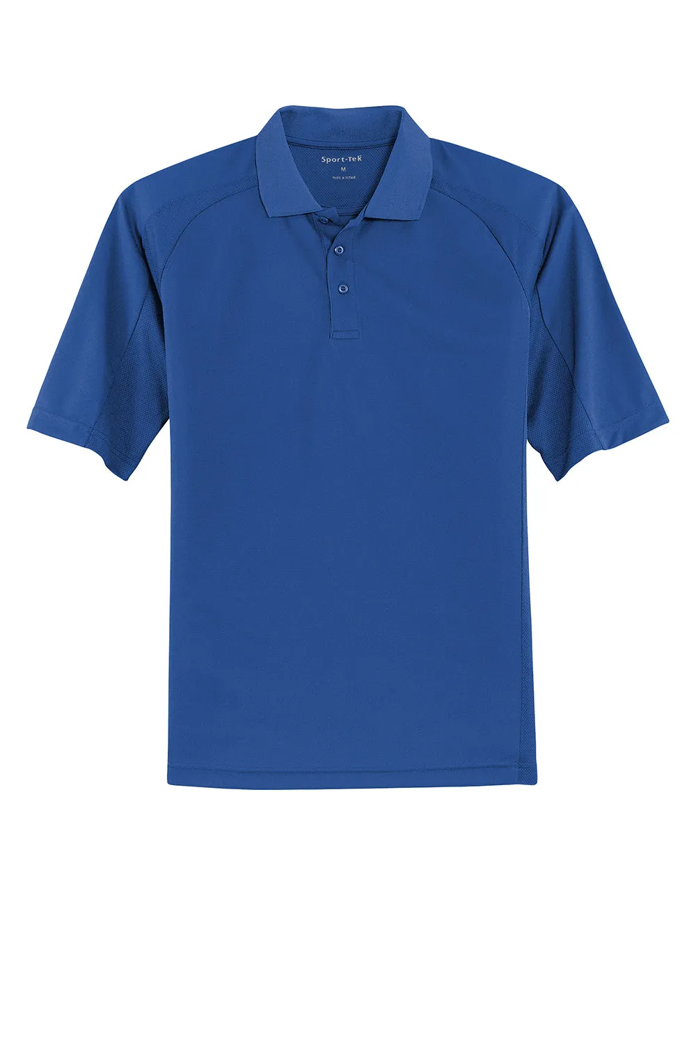 Sport-Tek Mens Dri-Mesh Moisture Wicking Short Sleeve Polo Shirt - Royal Blue Clothing Sport-Tek