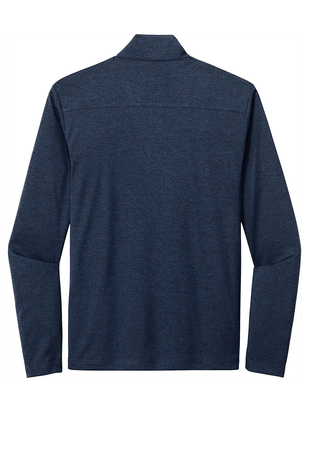 Sport-Tek Mens Endeavor Moisture Wicking 1/4 Zip Sweatshirt - Heather Dark Royal Blue Clothing Sport-Tek