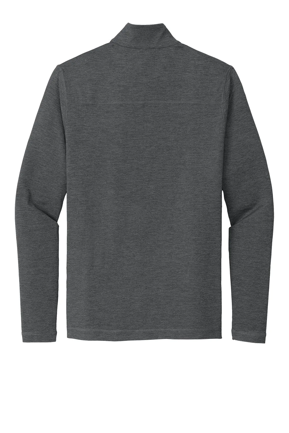 Sport-Tek Mens Exchange 1.5 Long Sleeve 1/4 Zip T-Shirt - Heather Graphite Grey Clothing Sport-Tek