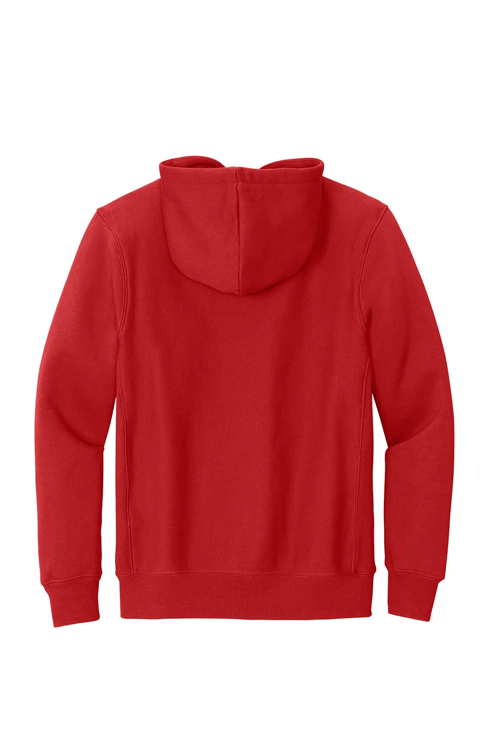 Sport-Tek Mens Fleece Hooded Sweatshirt Hoodie w/ Pouch Pocket - Red Clothing Sport-Tek