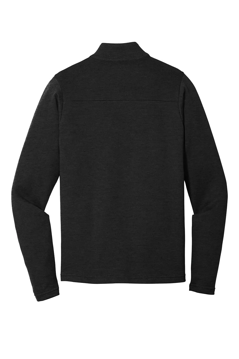 Sport-Tek Mens French Terry 1/4 Zip Sweatshirt - Heather Black Clothing Sport-Tek