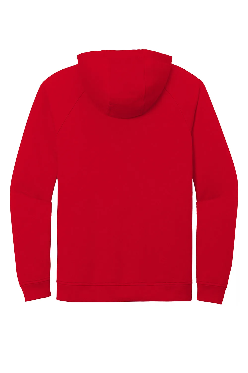 Sport-Tek Mens French Terry Hooded Sweatshirt Hoodie w/ Pouch Pocket - True Red Clothing Sport-Tek