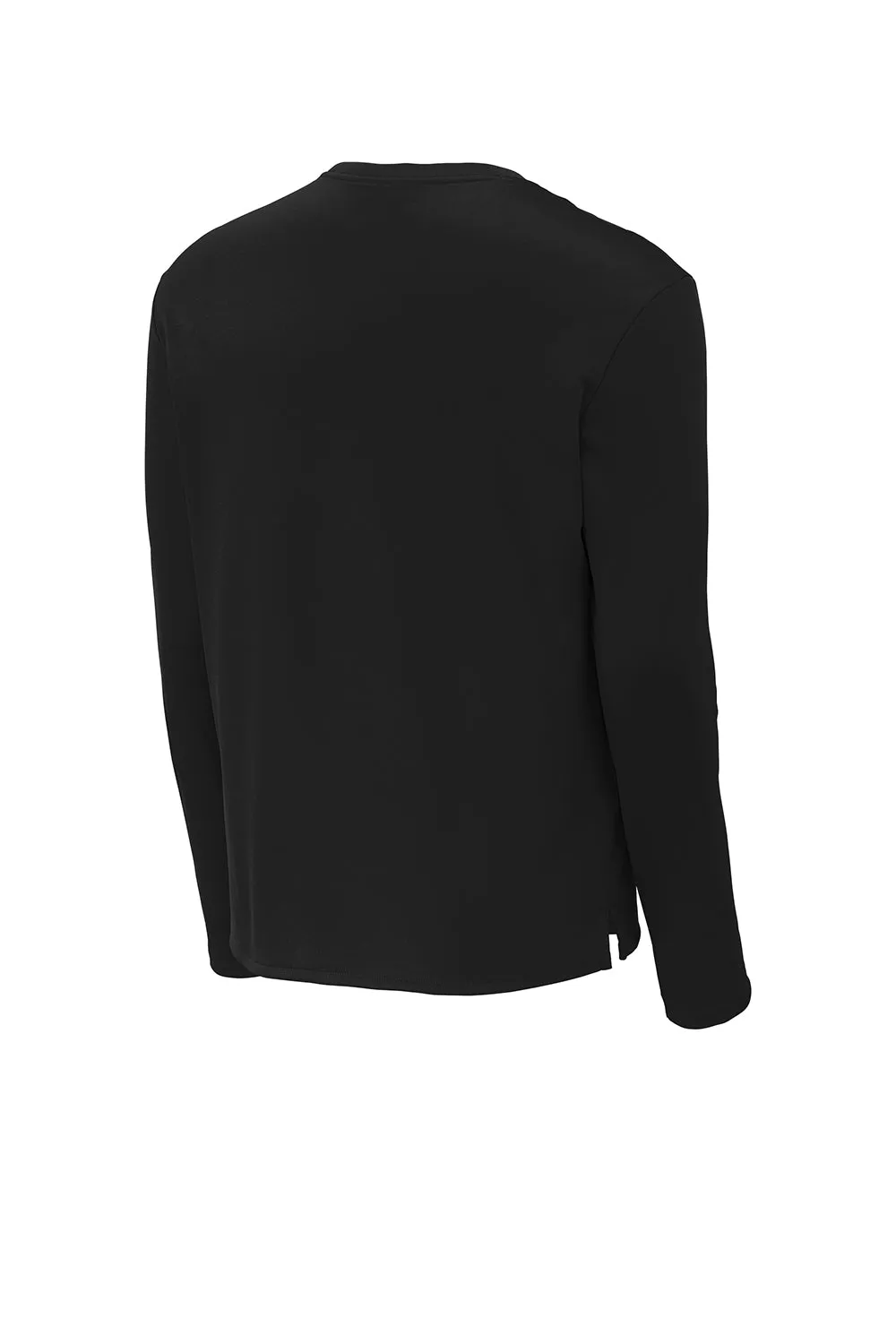 Sport-Tek Mens Moisture Wicking Fleece Crewneck Sweatshirt - Black - Closeout Clothing Sport-Tek