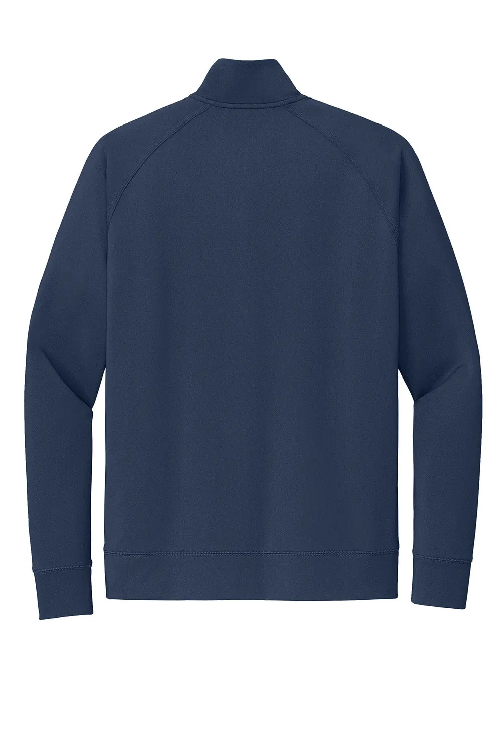 Sport-Tek Mens Sport-Wick Moisture Wicking Full Zip Cadet Jacket - True Navy Blue