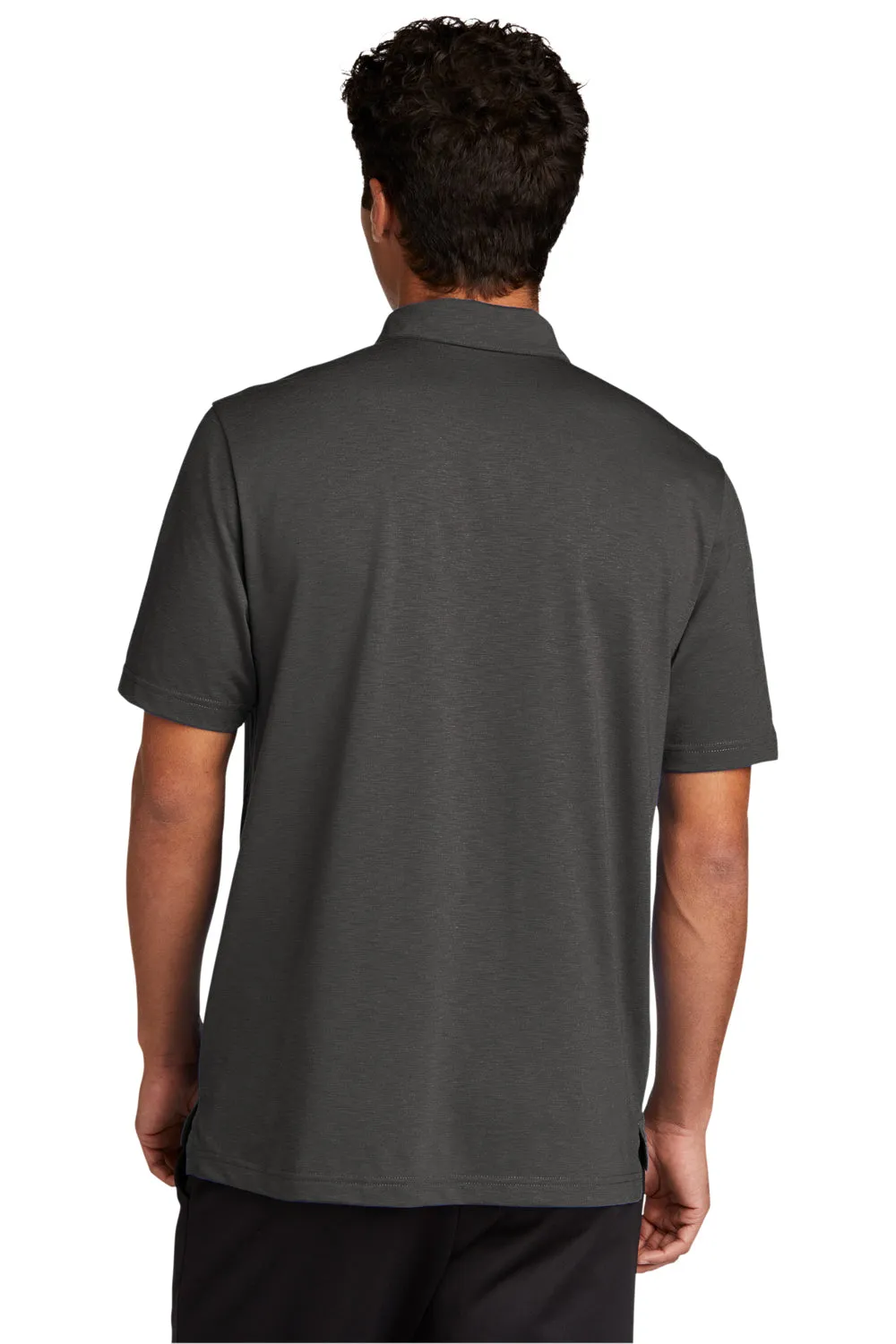 Sport-Tek Mens Strive Moisture Wicking Short Sleeve Polo Shirt - Graphite Grey Clothing Sport-Tek