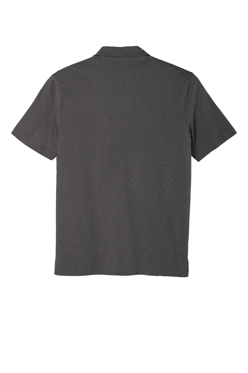 Sport-Tek Mens Strive Moisture Wicking Short Sleeve Polo Shirt - Graphite Grey Clothing Sport-Tek