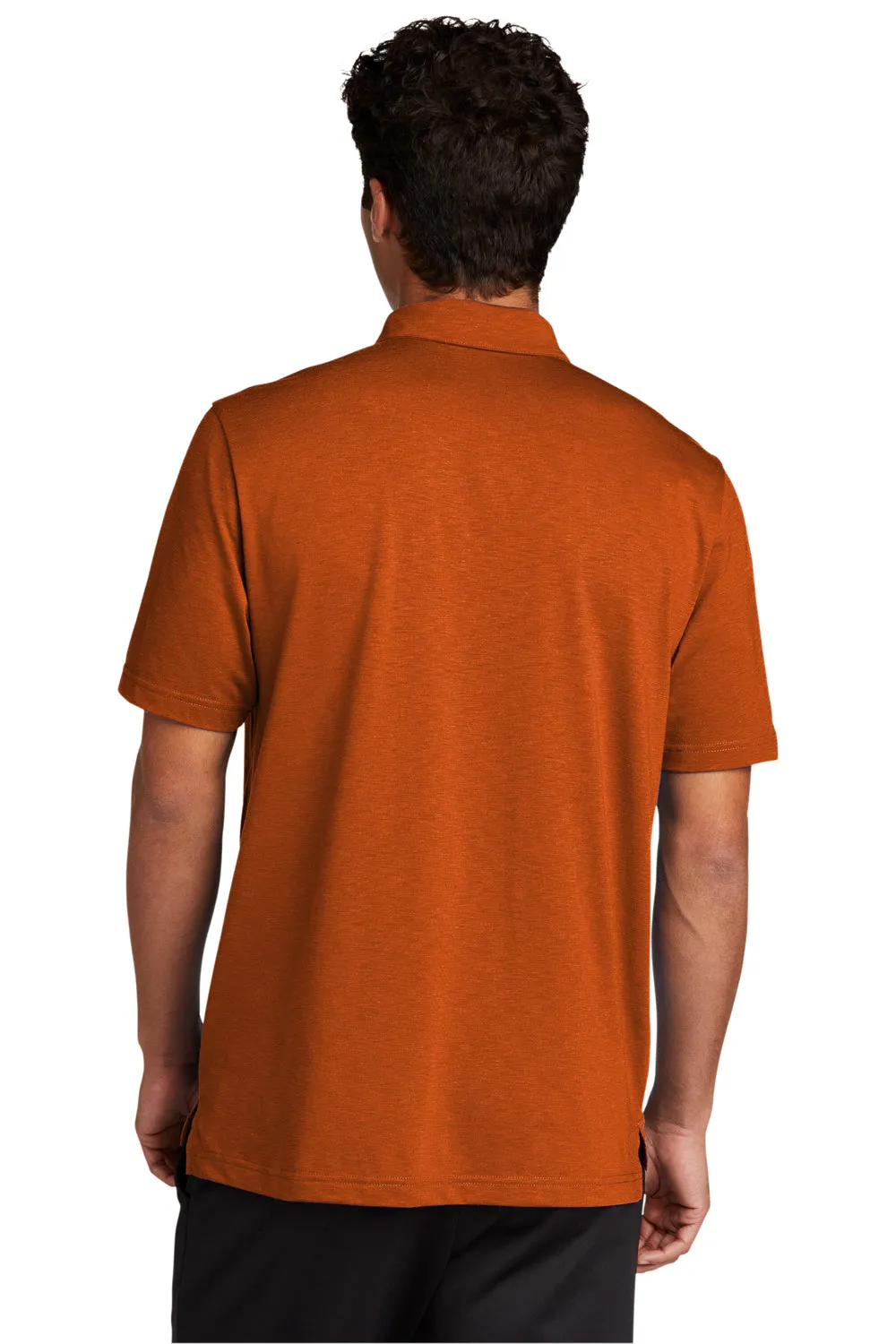 Sport-Tek Mens Strive Moisture Wicking Short Sleeve Polo Shirt - Texas Orange - Closeout Clothing Sport-Tek
