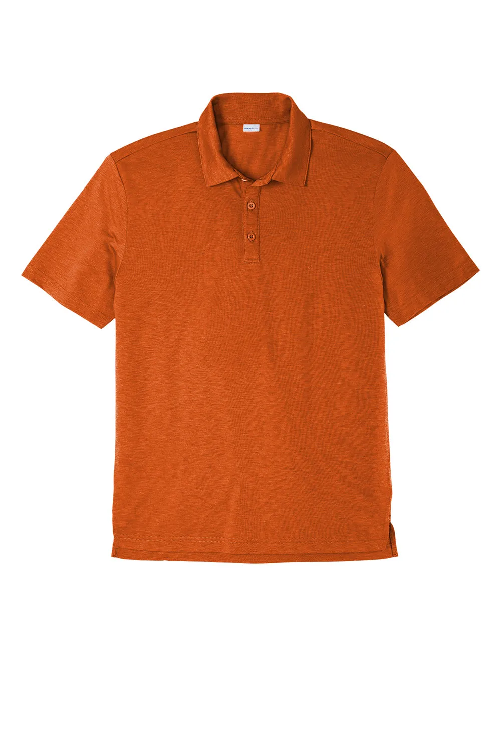 Sport-Tek Mens Strive Moisture Wicking Short Sleeve Polo Shirt - Texas Orange - Closeout Clothing Sport-Tek