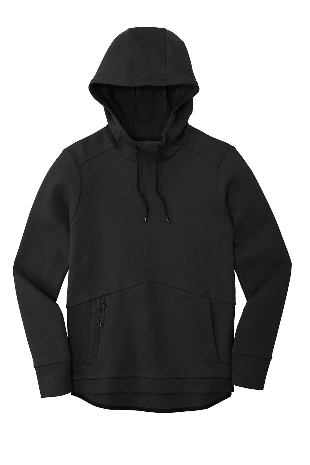 Sport-Tek Mens Triumph Fleece Hooded Sweatshirt Hoodie w/ Pouch Pocket - Black Clothing Sport-Tek