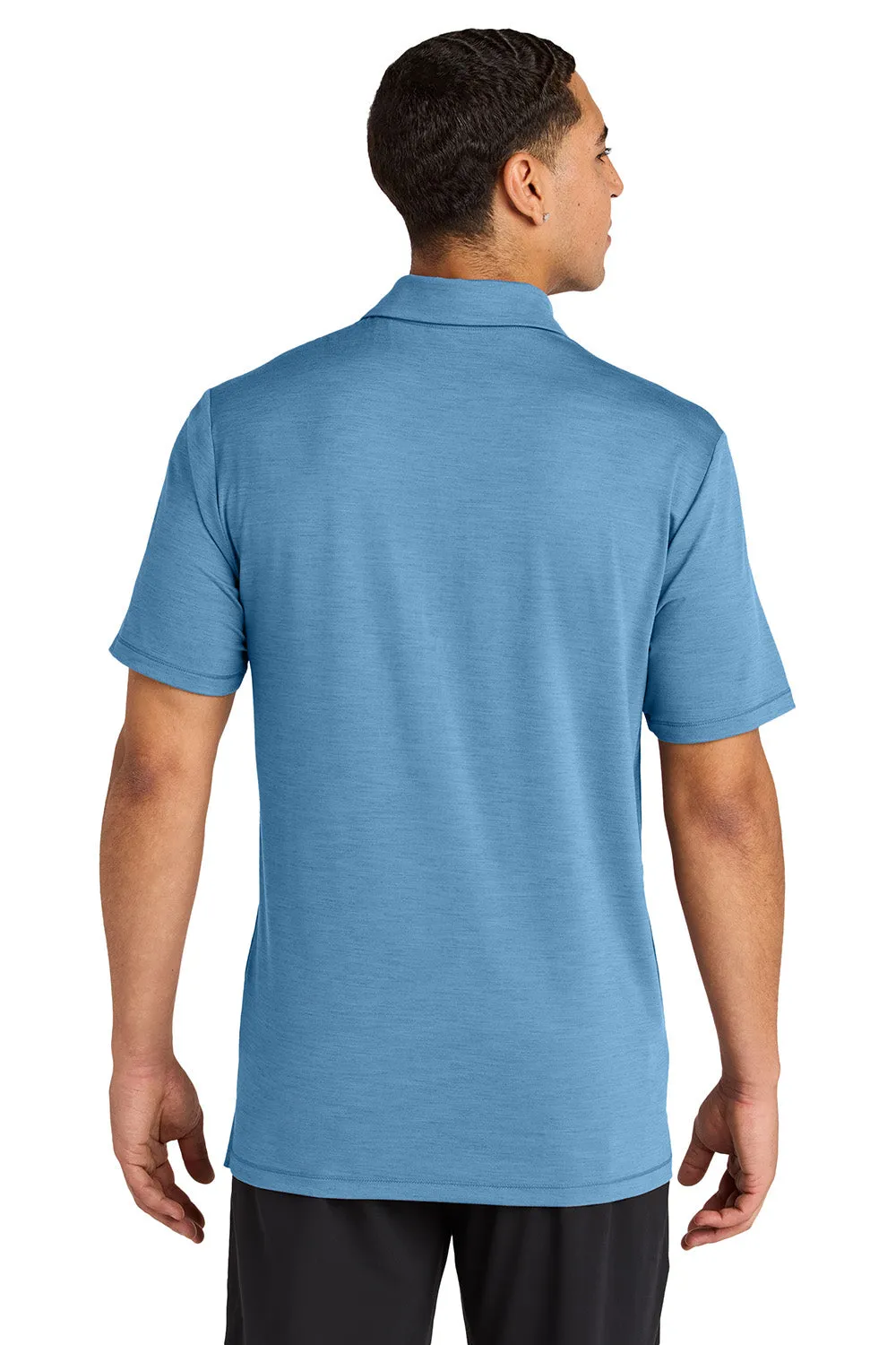 Sport-Tek Mens Versa Moisture Wicking Short Sleeve Polo Shirt - Carolina Blue Clothing Sport-Tek