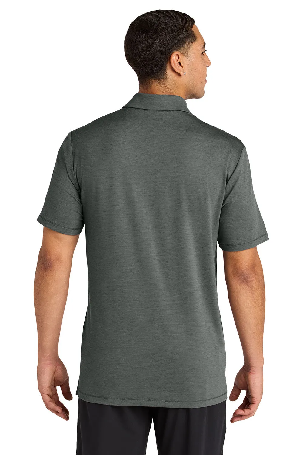 Sport-Tek Mens Versa Moisture Wicking Short Sleeve Polo Shirt - Shadow Grey Clothing Sport-Tek