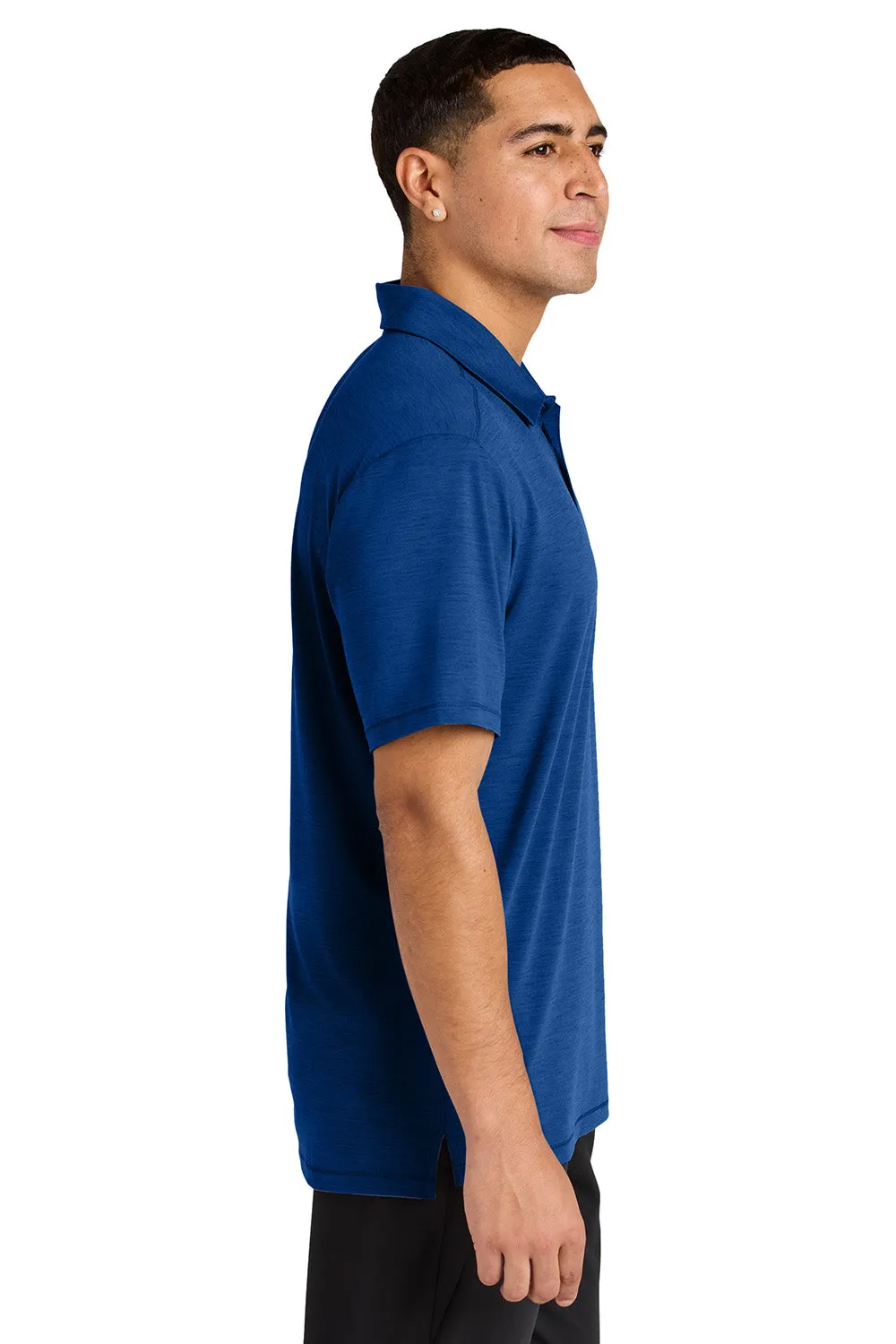 Sport-Tek Mens Versa Moisture Wicking Short Sleeve Polo Shirt - True Royal Blue Clothing Sport-Tek