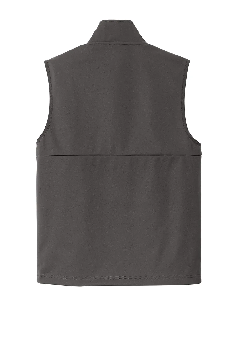 Sport-Tek Mens Water Resistant Full Zip Soft Shell Vest - Graphite Grey