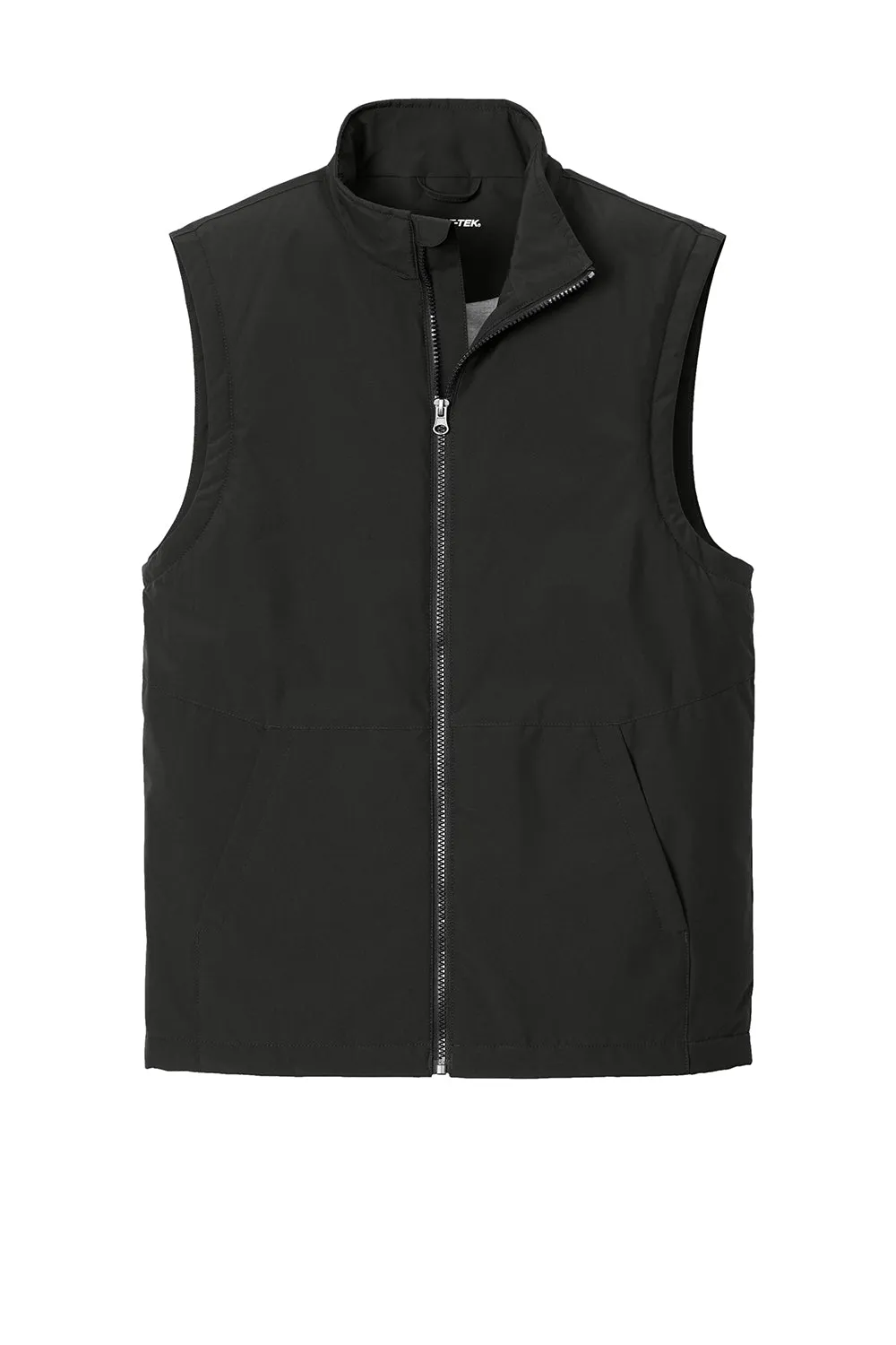 Sport-Tek Mens Water Resistant Insulated Full Zip Vest - Black