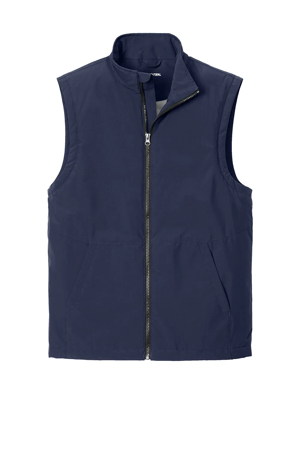 Sport-Tek Mens Water Resistant Insulated Full Zip Vest - True Navy Blue