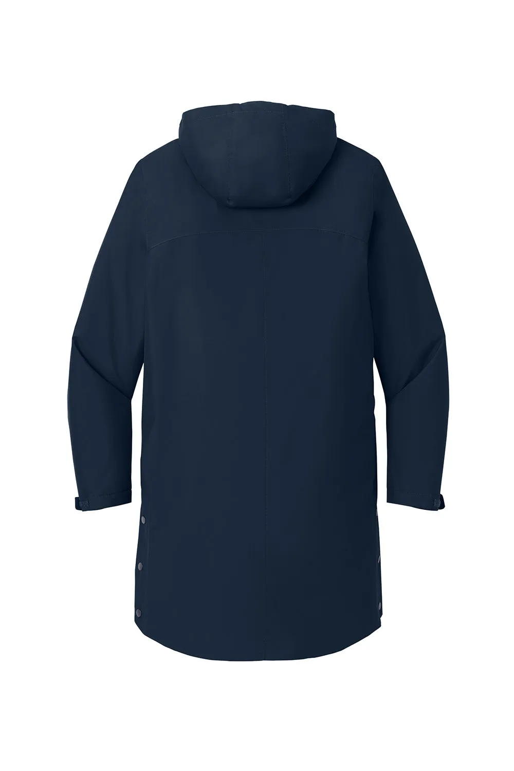 Sport-Tek Mens Waterproof Insulated Sideline Full Zip Hooded Parka - True Navy Blue