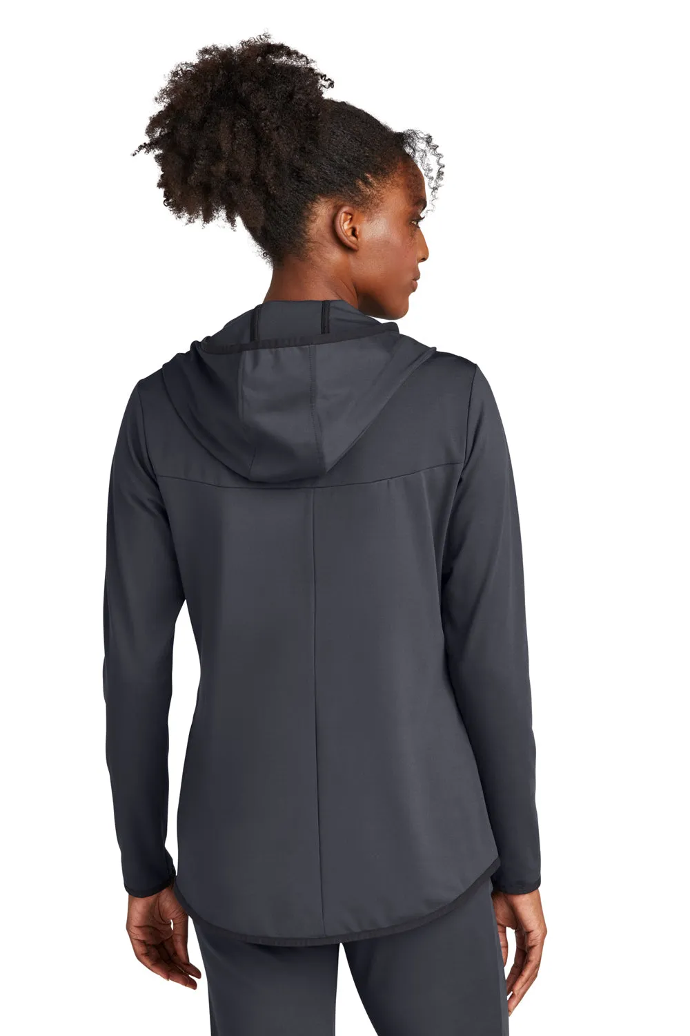 Sport-Tek Womens Circuit Full Zip Hooded Jacket - Graphite Grey