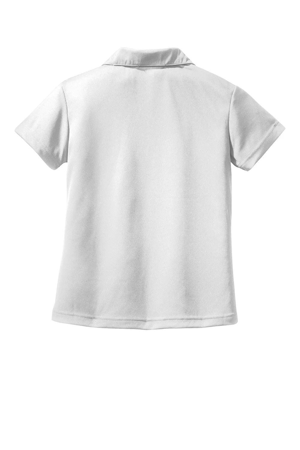 Sport-Tek Womens Dri-Mesh Moisture Wicking Short Sleeve Polo Shirt - White Clothing Sport-Tek