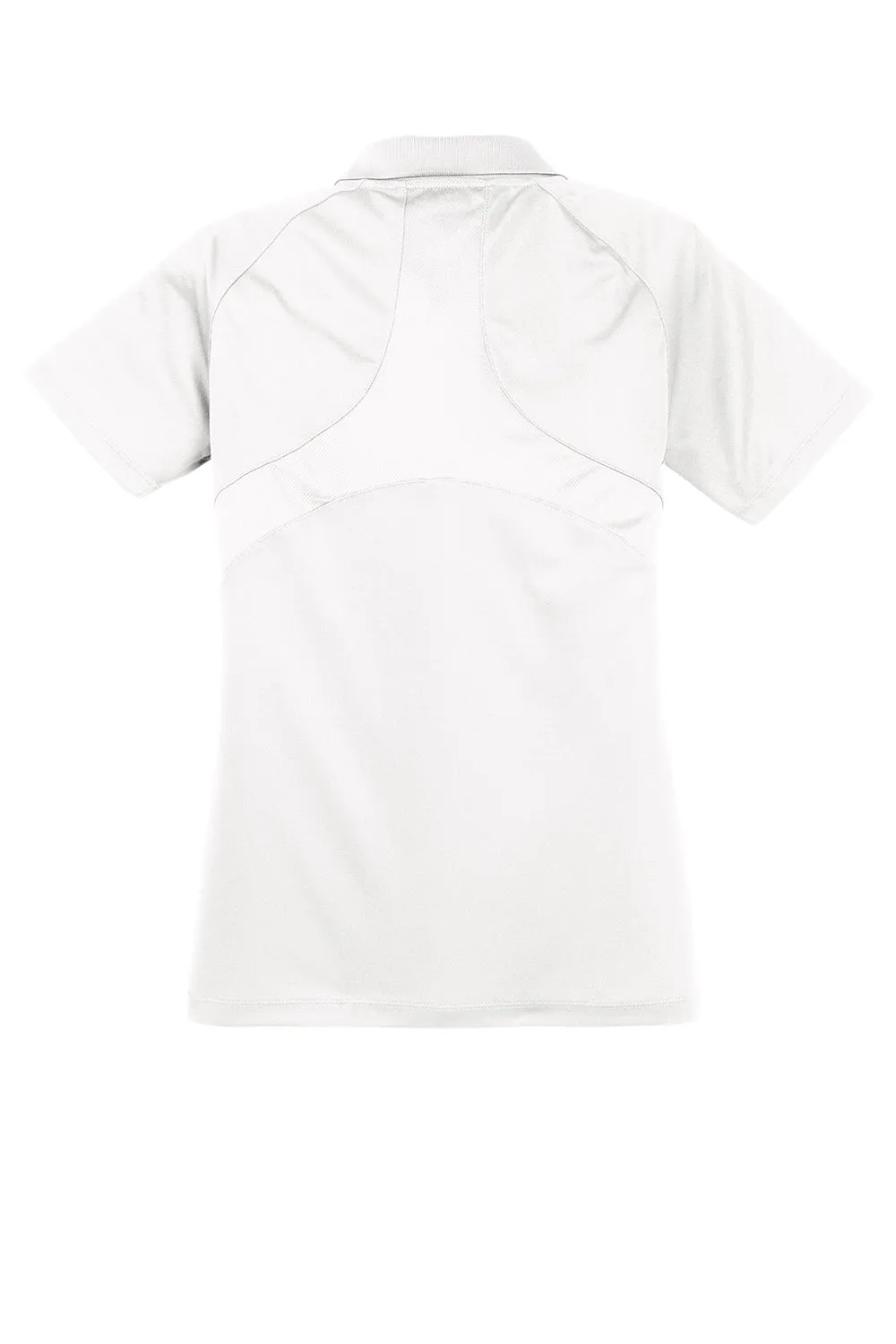 Sport-Tek Womens Dri-Mesh Moisture Wicking Short Sleeve Polo Shirt - White Clothing Sport-Tek