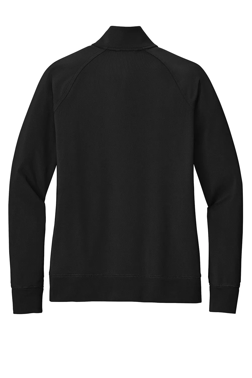 Sport-Tek Womens Sport-Wick Moisture Wicking Full Zip Cadet Jacket - Black