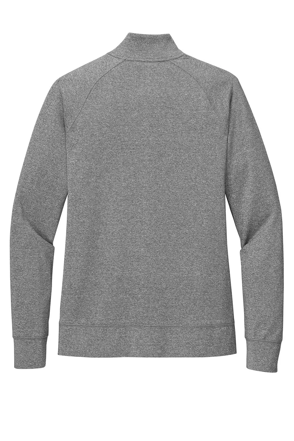 Sport-Tek Womens Sport-Wick Moisture Wicking Full Zip Cadet Jacket - Heather Charcoal Grey
