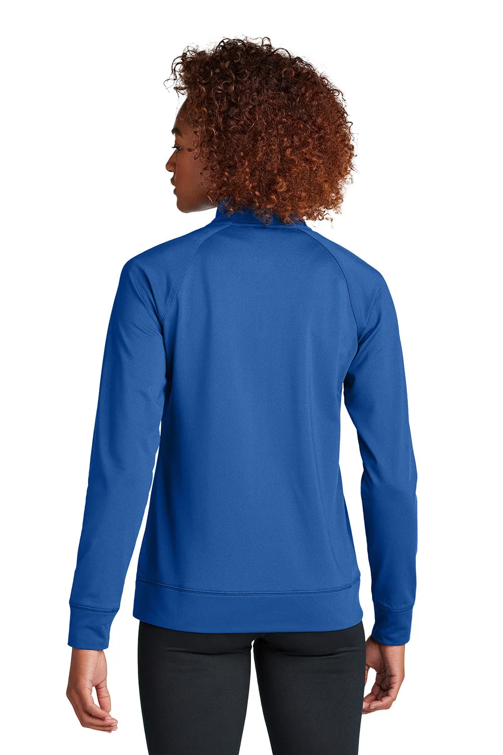 Sport-Tek Womens Sport-Wick Moisture Wicking Full Zip Cadet Jacket - True Royal Blue