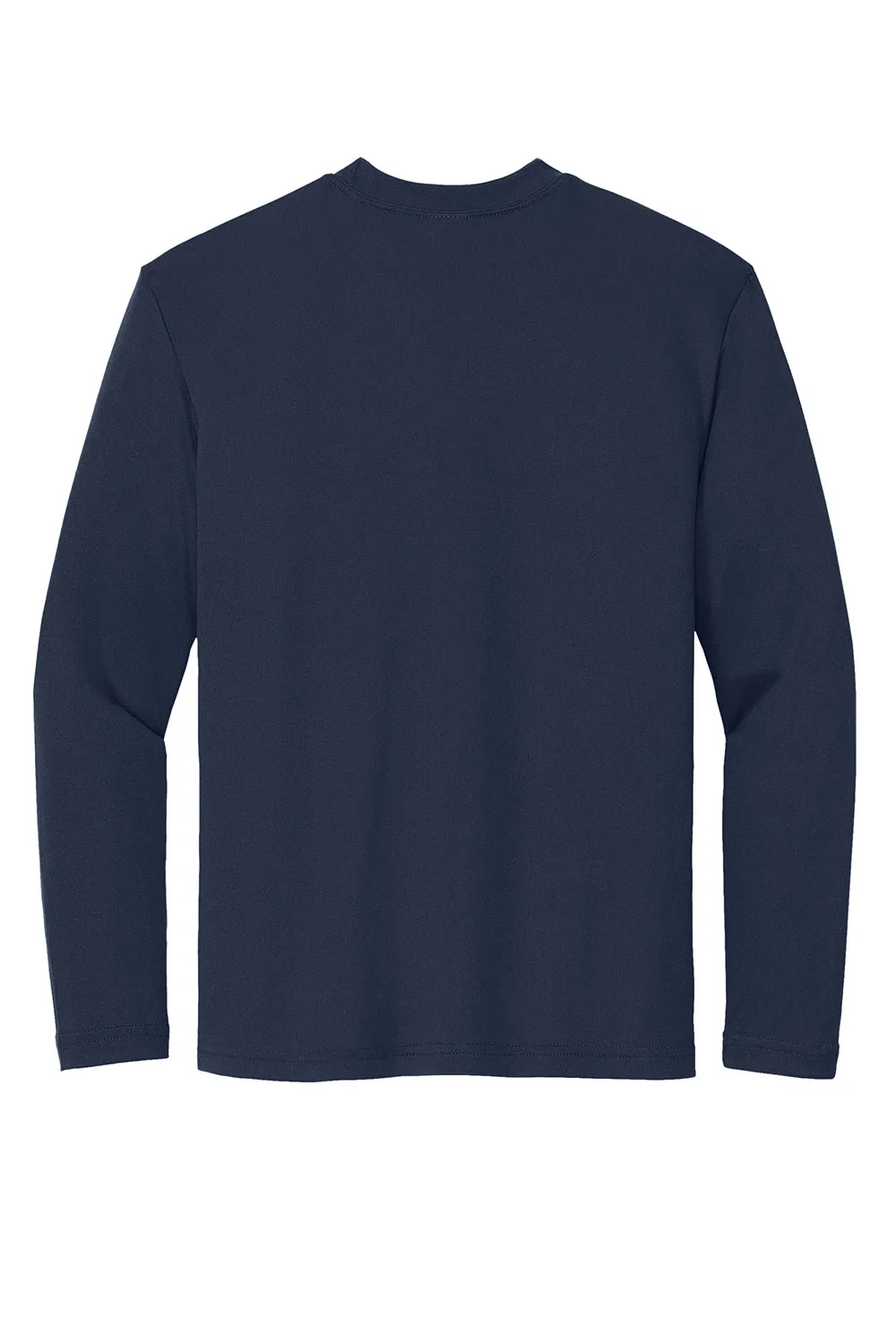 Sport-Tek Youth Competitor Moisture Wicking Long Sleeve Crewneck T-Shirt - True Navy Blue Clothing Sport-Tek