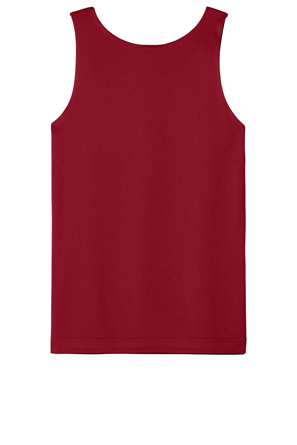 Sport-Tek Youth Moisture Wicking Competitor Rev Tank Top - Deep Red/Black Clothing Sport-Tek