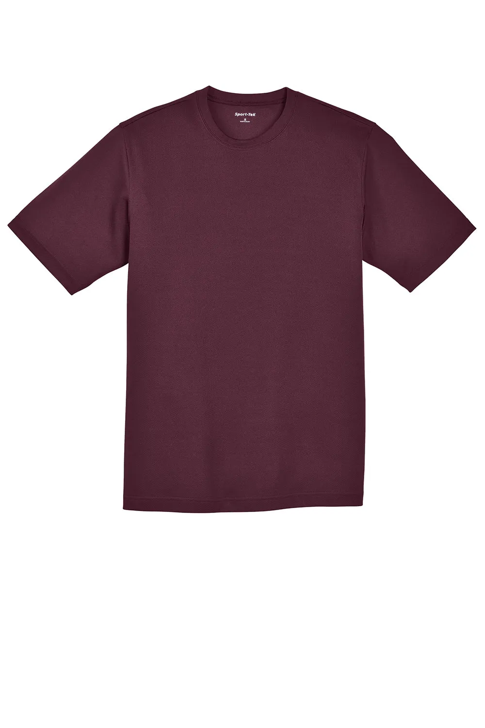 Sport-Tek Youth RacerMesh Moisture Wicking Short Sleeve Crewneck T-Shirt - Maroon - Closeout Clothing Sport-Tek