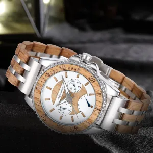 Sports Men's Watch Wood Suit Mechanical Feeling 