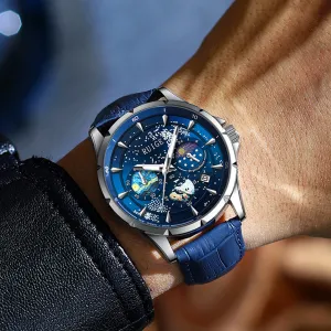 Star Sea Quartz Multi-functional Luminous Waterproof Men's Watch 