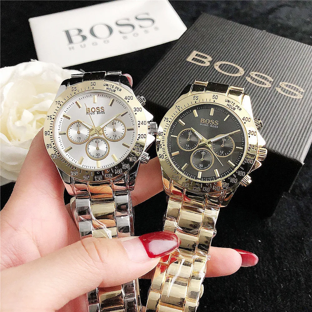 Steel Alloy All-match Fashion Quartz Watch 