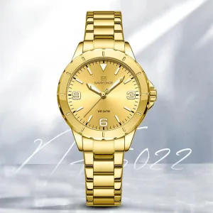 Steel Band Watch Is Fashionable And Waterproof 