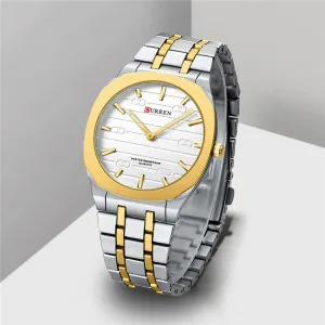 Steel Watch Simple Calendar Large Dial Ultra-thin 