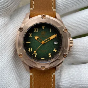 Steeldive SD1943S Solid Bronze Screws Design Watch 