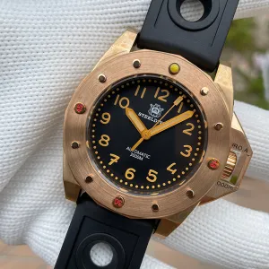 Steeldive SD1945S Bronze 3000m Deep Dive Watch 