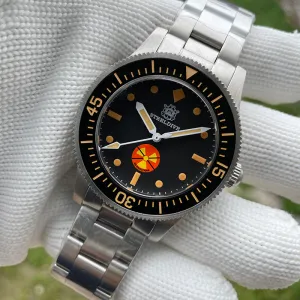 Steeldive SD1952V Vintage 50-Fathoms DiveWatch Men 