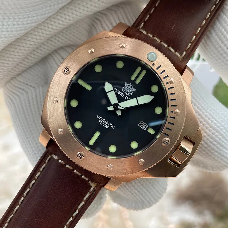 STEELDIVE SD1959S Vintage Bronze Watch 