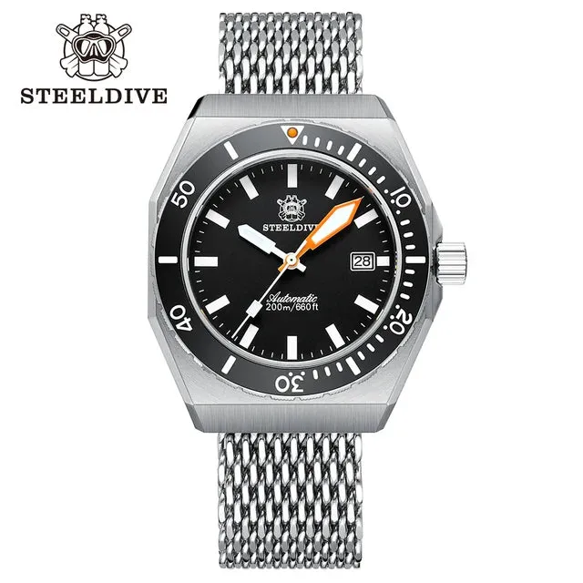 Steeldive SD1963 NH35 Automatic Men Watch 