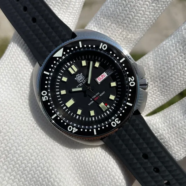 Steeldive SD1970W NH36 Automatic 6309 Turtle Dive Watch