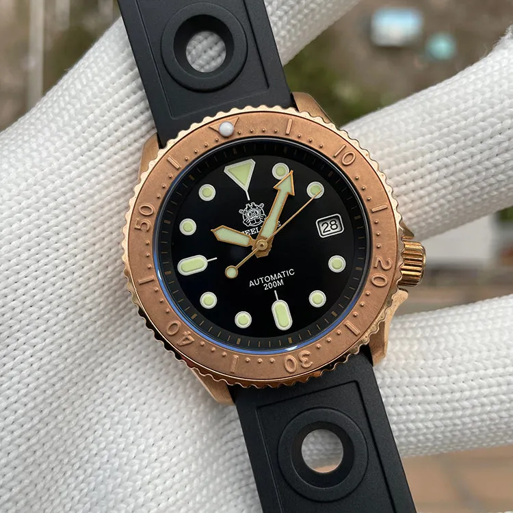 Steeldive SD1973S SKX007 Bronze Dive Watch