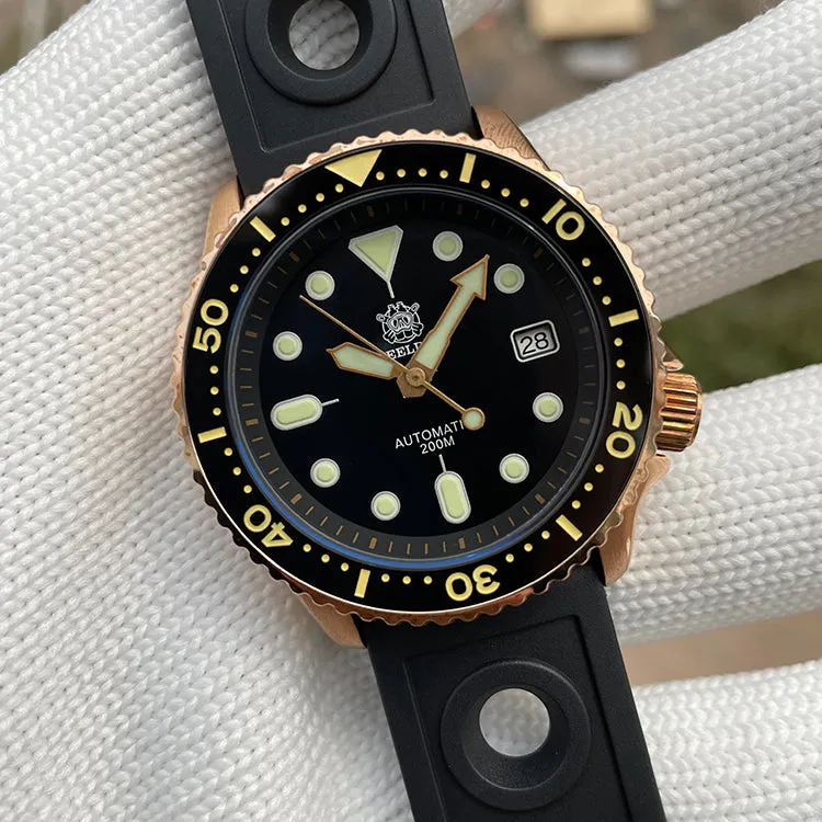Steeldive SD1973S SKX007 Bronze Dive Watch