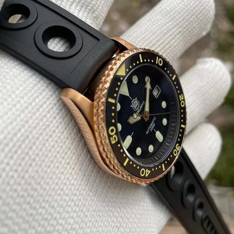 Steeldive SD1973S SKX007 Bronze Dive Watch