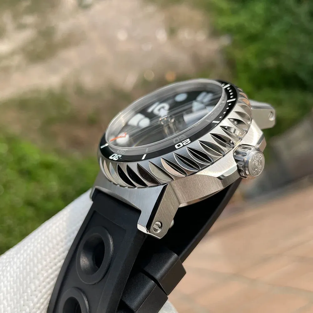 Steeldive SD1982 Big Size 46.5MM 25000M Diver Watch - No Date