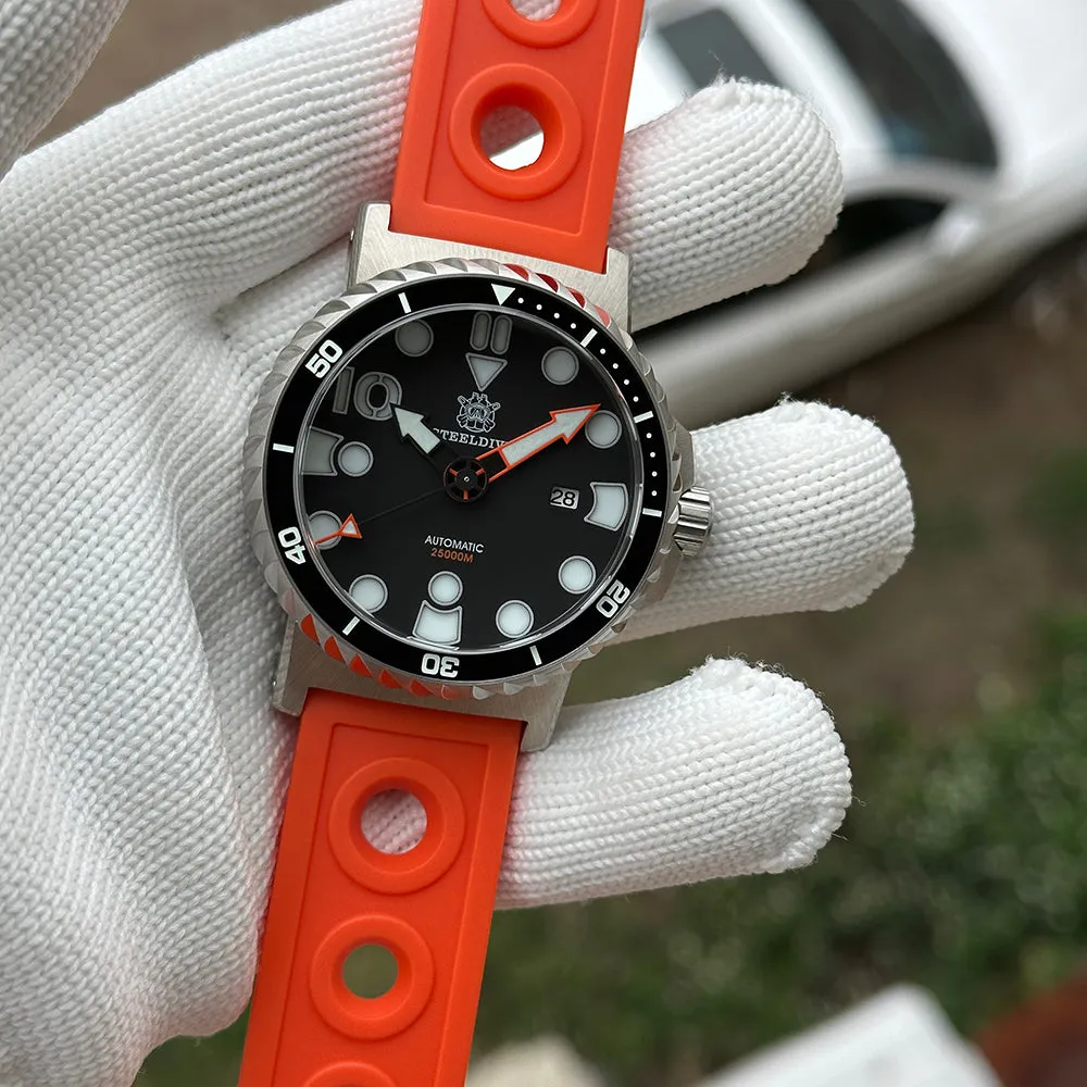 Steeldive SD1982 Big Size 46.5MM 25000M Diver Watch - with Calendar