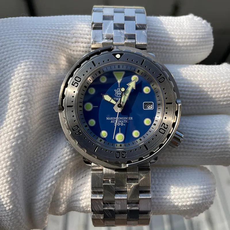 Steeldive SD1986 Full Steel Tuna Diver Watch